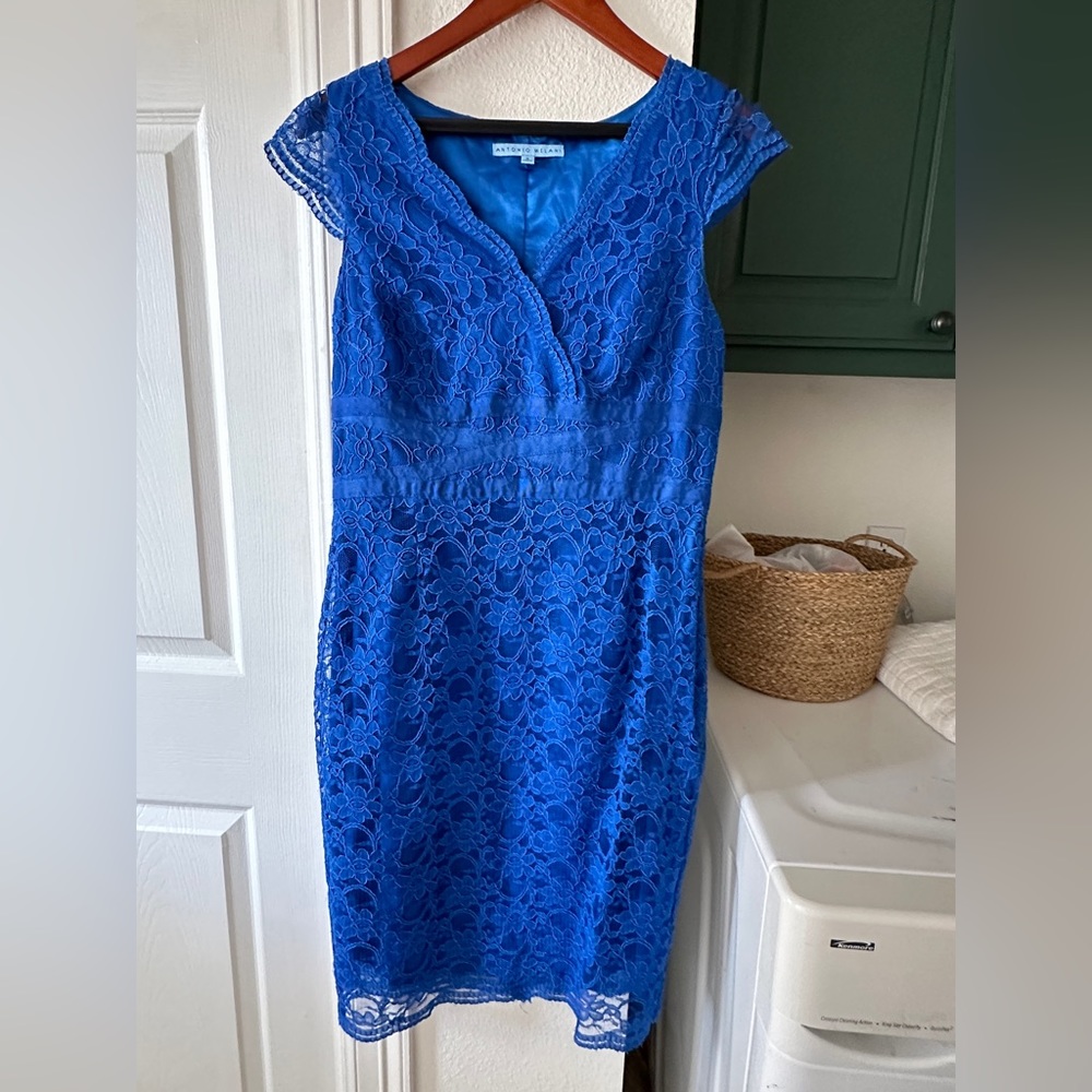 Blue Antonio Melani Formal Dress